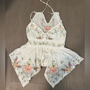 anthropologie floral top